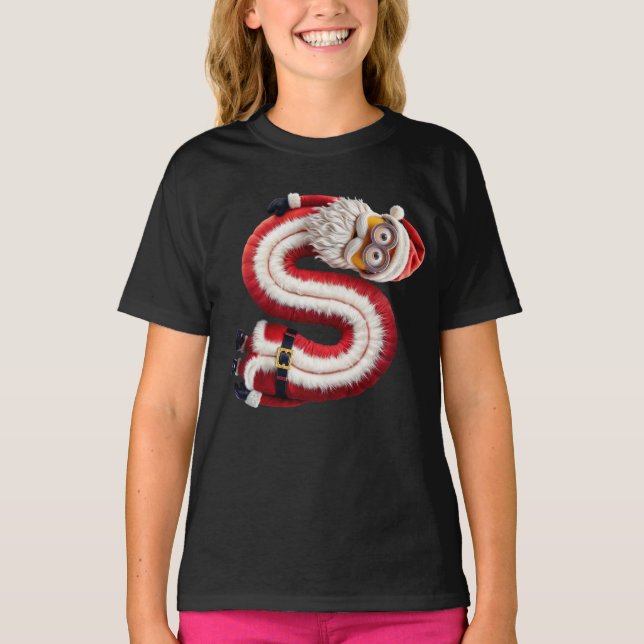Santa Letter S T-Shirt (Vorderseite)