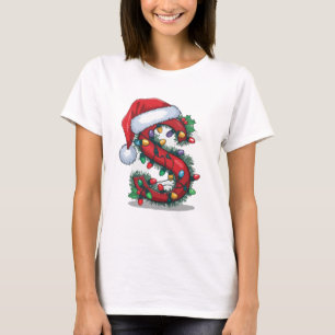 Santa Letter S T - Shirt - Feierliche Weihnachten