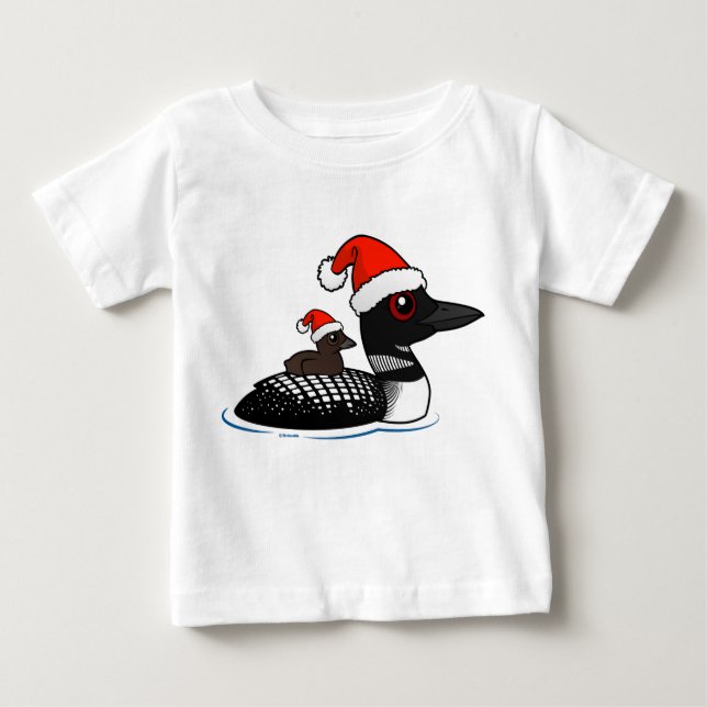 Santa Loon Baby T-shirt (Vorderseite)