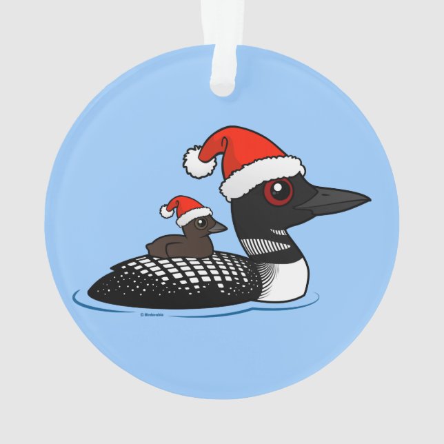 Santa Loon Ornament (Rückseite)