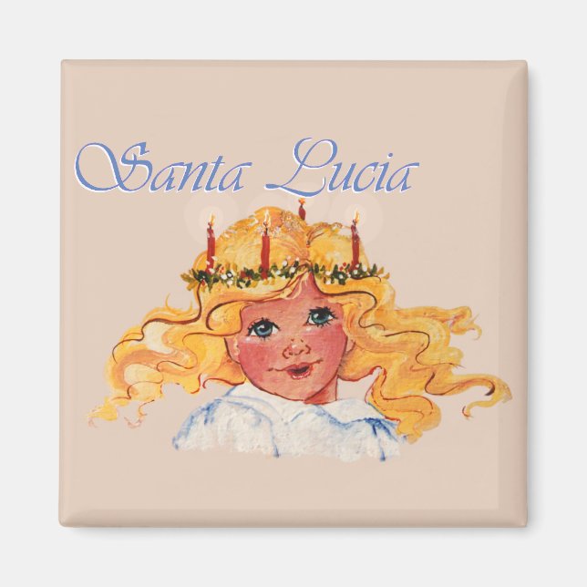 Santa Lucia Magnet (Vorne)