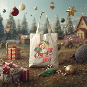 Santa mag es heiß – Lustiger erwachsener Weihnacht Tragetasche