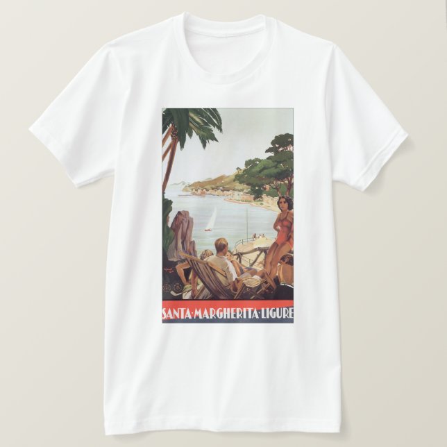 Santa Margherita Ligure T-Shirt (Design vorne)