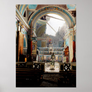 Santa Maria degli Angeli, Acerno, Italien 1943 Poster