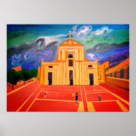 Santa Maria Degli Angeli Italien Acrylic Poster
