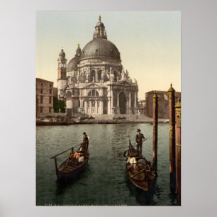 Santa Maria della Gruß I, Venedig, Italien Poster