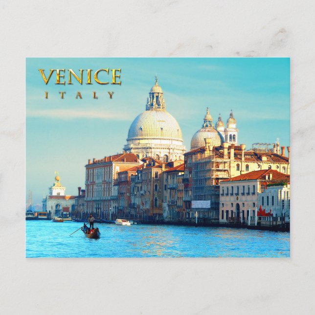 Santa Maria della Salute Basilica Postkarte (Vorderseite)