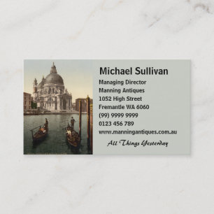 Santa Maria della Salute I, Venedig, Italien Visitenkarte