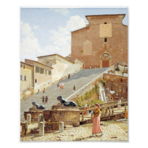 Santa Maria in Aracoeli in Rom Fotodruck