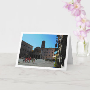 Santa Maria In Trastevere, Rom, Italien Karte