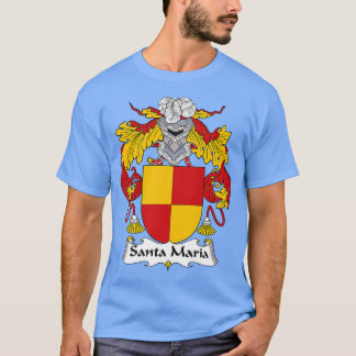 Santa Maria Wappen Familienwappen T-Shirt