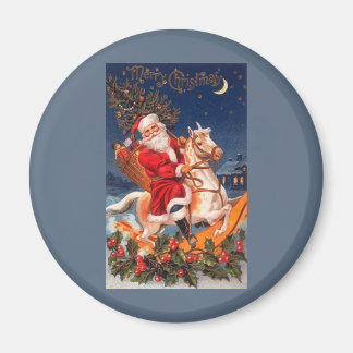 Santa Merry Christmas Magnet