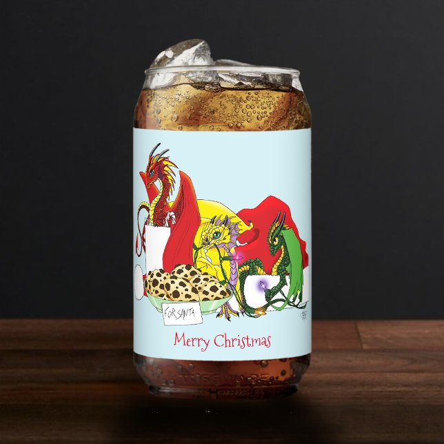 Santa Milk Cookies Dragons Dosenglas (Von Creator hochgeladen)