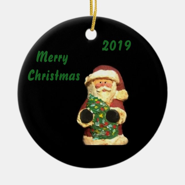 SANTA MIT BAUCHRISTMAS COLLECTOR ORNAMENT 2019 (Vorne)
