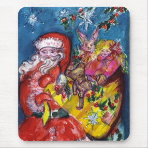 SANTA MIT GIFTS MOUSEPAD