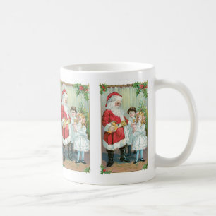 Santa mit Kindern Tasse