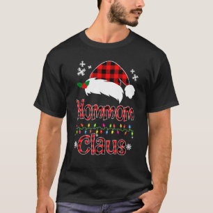 Santa Mommom Claus Weihnachts-Matching-Familie T-Shirt