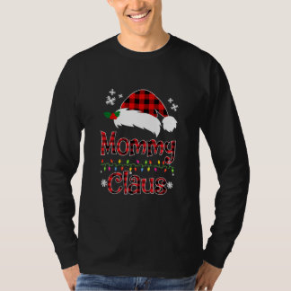 Santa Mommy Claus Christmas Matching Family T-Shirt