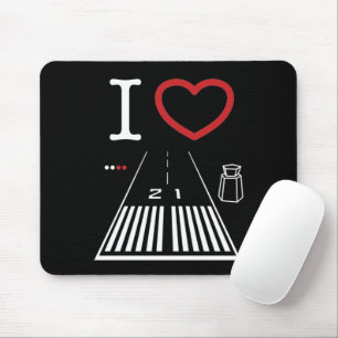 Santa Monica Airport Runway 21 Mouse pad Mousepad