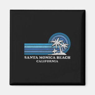 Santa Monica Beach California Familie Sommer Vacat Magnet