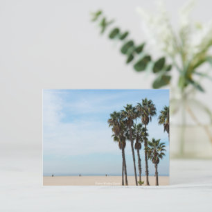 Santa Monica Beach, California Ocean USA Sky Sea Feiertagspostkarte