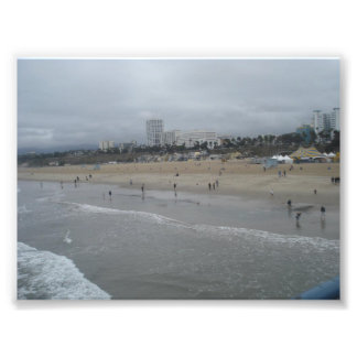 Santa Monica Beach Fotodruck