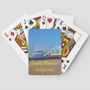 Santa Monica Beach Pier Riesenrad Playing Cards Spielkarten