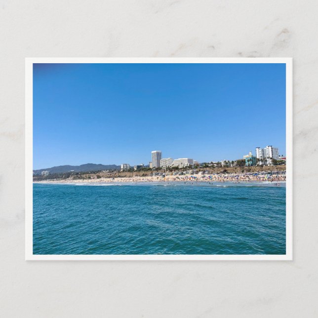 Santa Monica, CA Postkarte (Vorderseite)