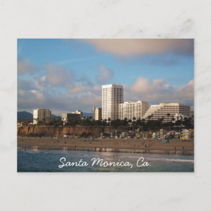 Santa Monica, Ca. Postkarte