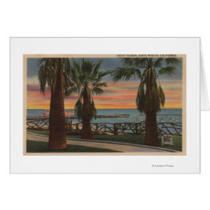 Santa Monica, CA - Yacht-Hafen und