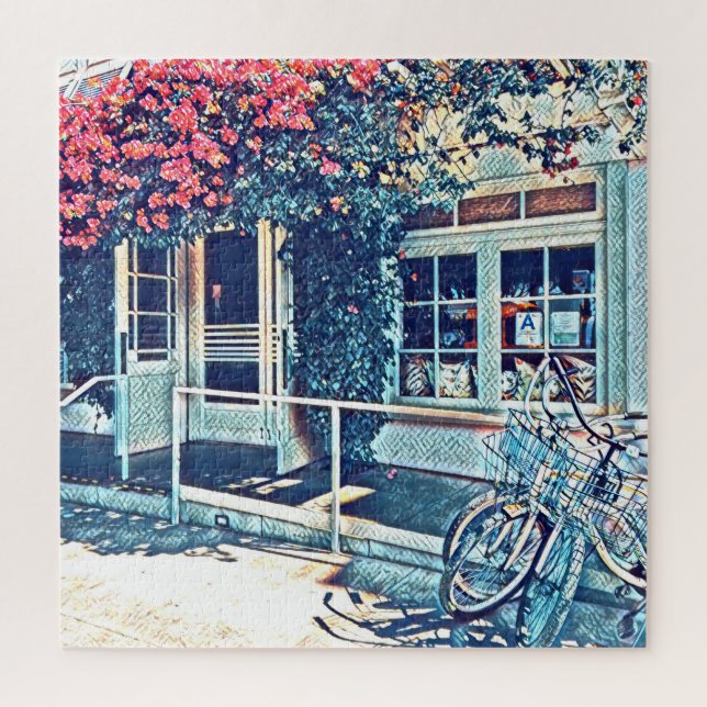 Santa Monica California Landschaftliches Reisepuzz Puzzle (Vertikal)