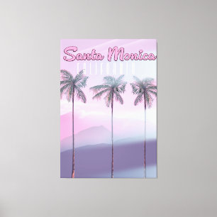 Santa Monica California Leinwanddruck