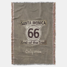 Santa Monica Ende der Wanderroute 66 Decke