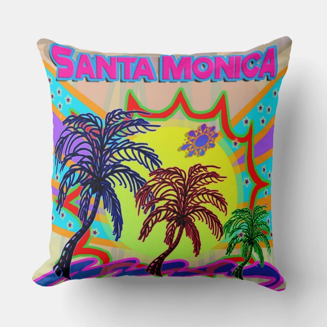 Santa Monica Eternal Pillow Kissen (Vorderseite)