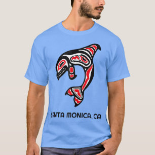 Santa Monica, Kalifischer Indianerorca Killerwal T-Shirt