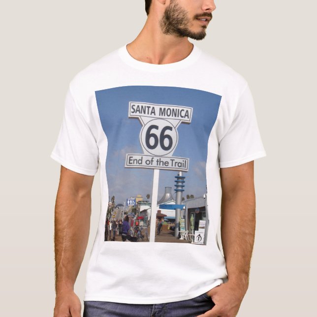 Santa Monica, Kalifornien - Funktelegrafie 66 T-Shirt (Vorderseite)