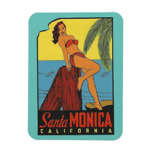Santa Monica, Kalifornien Magnet