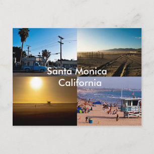 Santa Monica - Kalifornien Postkarte