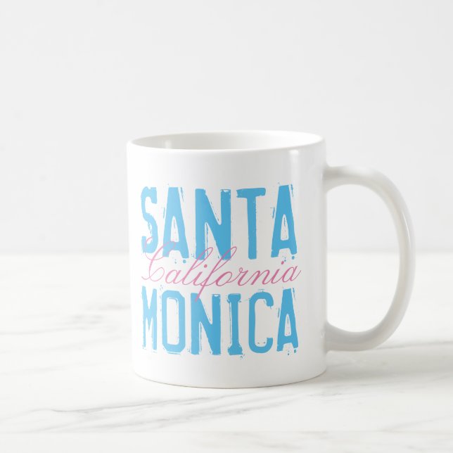 Santa Monica Kalifornien Tasse (Rechts)