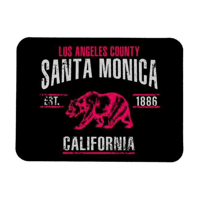 Santa Monica Magnet (Horizontal)