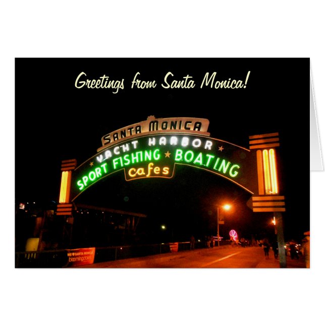 Santa Monica Pier (Vorderseite (Horizontal))