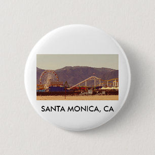 Santa Monica Pier - Button