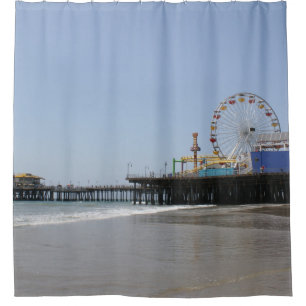 Santa Monica Pier Duschvorhang