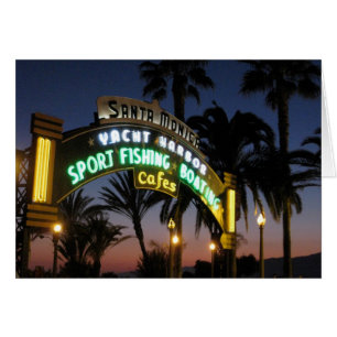 Santa Monica Pier-Karte