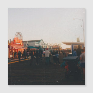 Santa Monica Pier, Los Angeles, Kalifornien Magnetkarte