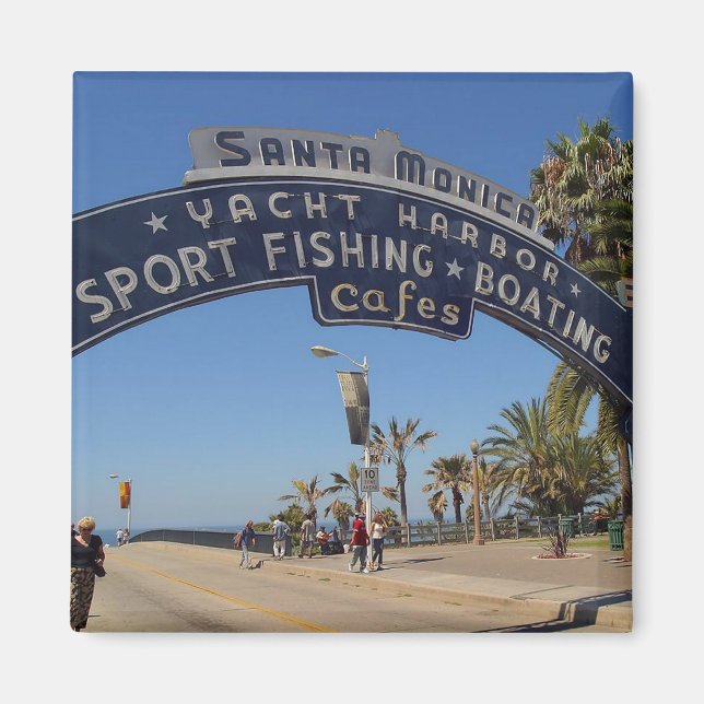 Santa Monica Pier Magnet (Vorne)