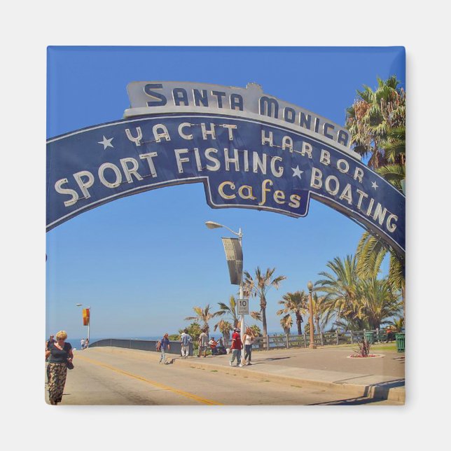 Santa Monica Pier Magnet (Vorne)