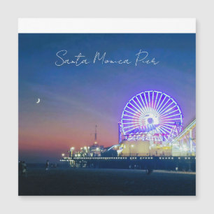 Santa Monica Pier Magnetkarte