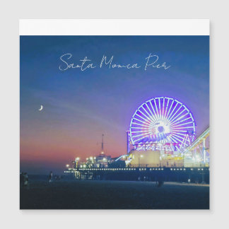 Santa Monica Pier Magnetkarte