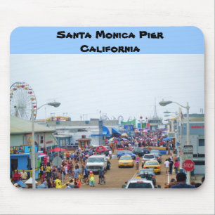 SANTA MONICA PIER-Mausunterlage Mousepad
